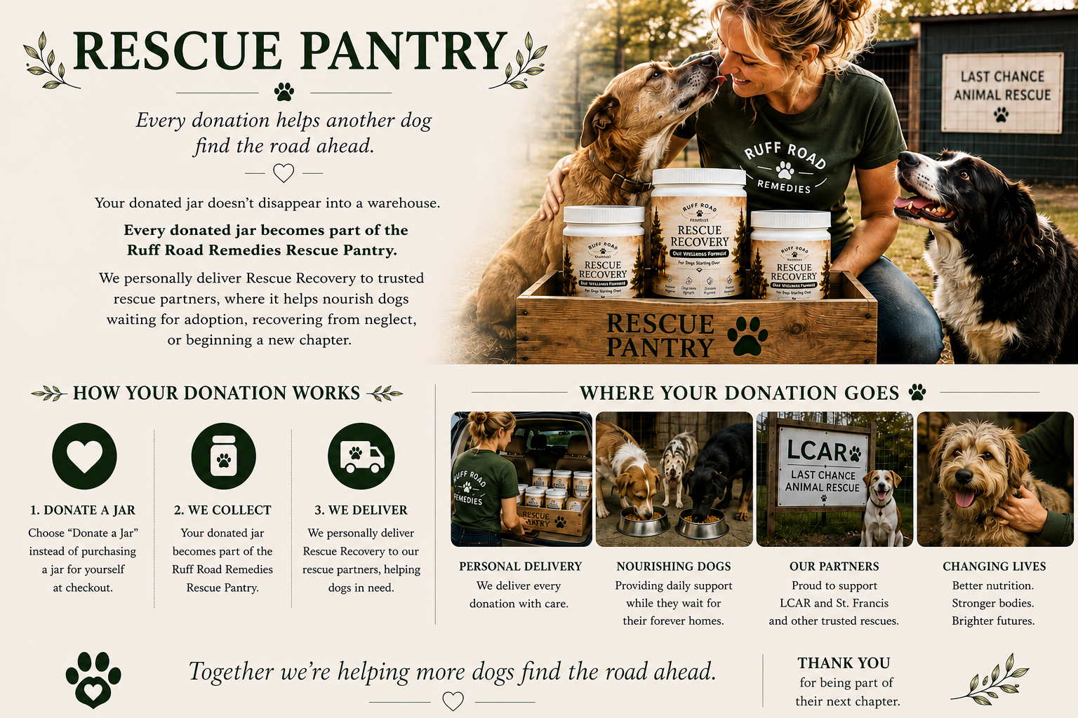 RESCUE PANTRY Detailed Sheet